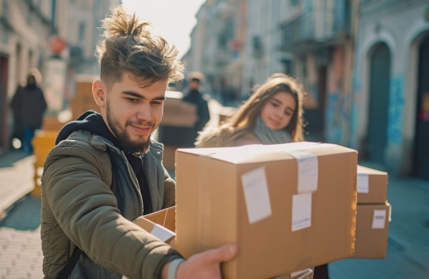 Pot folosi servicii de livrare P2P pentru a trimite colete între România și Anglia?