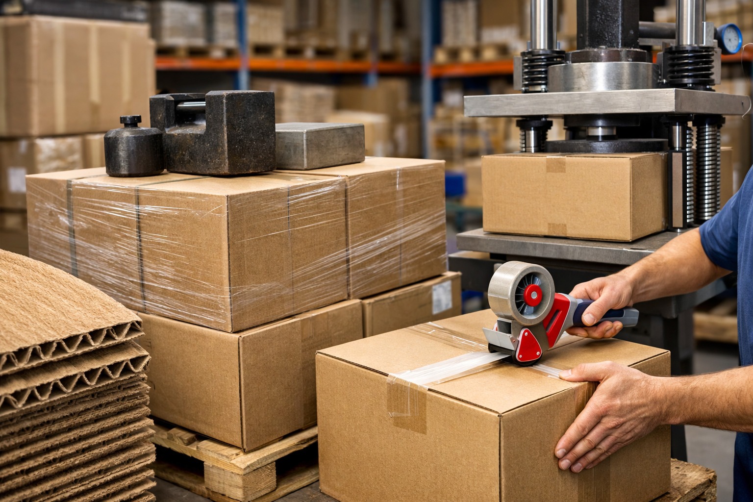 Ce greutate poate suporta un ambalaj din carton?