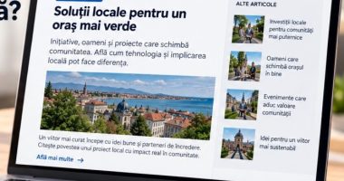 promovare presa locala