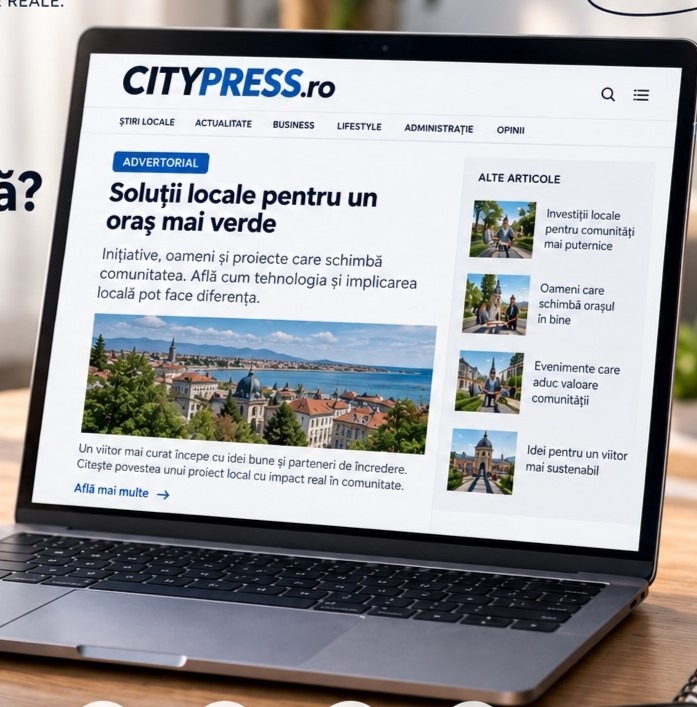 promovare presa locala